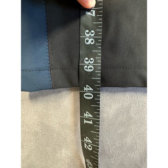 ATHLETA Stellar En Route Dress Women's Size Small Blue Black Travel Work Stretch - Picture 6 of 14